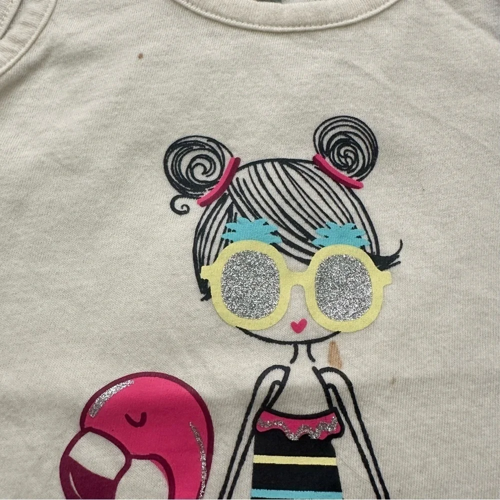 Gap Toddler Girl Graphic Tank Top Size 3 Years